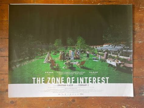 The Zone Of Interest Original UK Cinema Quad Poster EBay