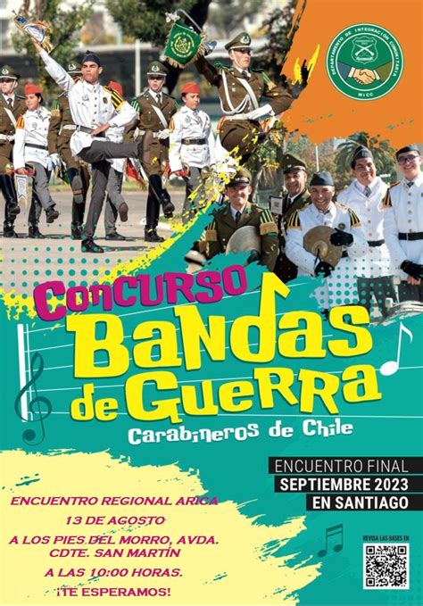 Carabineros De Arica Invita A Presenciar Concurso De Bandas De Guerra