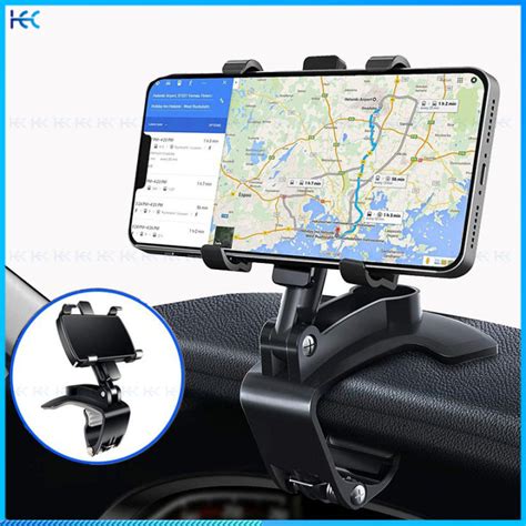 Fonken Dashboard Car Phone Holder Rotation Cell Phone Holder For