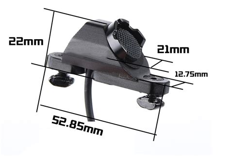 Hot Button Switch Keymod M Lok Rail Modlite Plug Black US Airsoft Inc