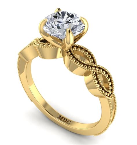 Infinity Engagement Rings From Mdc Diamonds Nyc