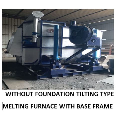 5MT with Base Frame Aluminium Melting Furnace at Rs 2800000 मलटग