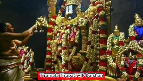 Tirumala Tirupati Vip Darshan Rs Online Booking Tickets