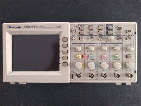 Osciloscopio Tektronix Tds2014 4 Canales 100mhz 1 Gs S Mercado Libre