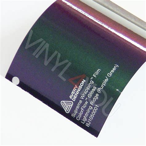 Пленка AVERY ColorFlow Satin - Lightning Ridge (Purple/Green) - Молния ...