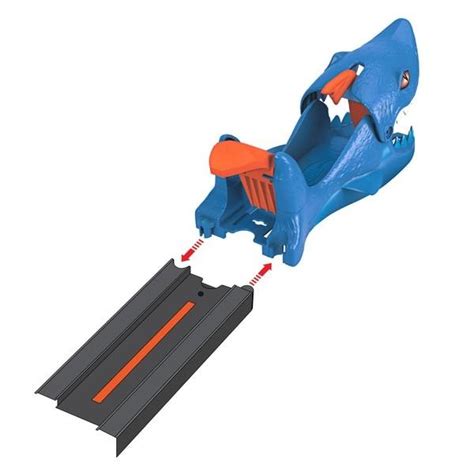 Hot Wheels Shark Launcher Playset Hobbies Toys Toys Games On Carousell