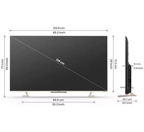 Buy Vu Cm Inches The Masterpiece Glo Series K Ultra Hd Smart