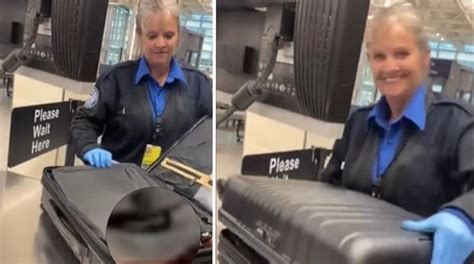 Tsa Agent Wanted To See Suspicious Item In Womans Luggage And Was