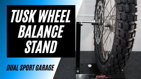 Tusk Motorcycle Wheel Balancing Stand Youtube