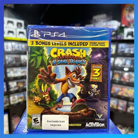 Игра Игра Crash Bandicoot Trilogy PS4 (Box) (PlayStation 4 купить по ...