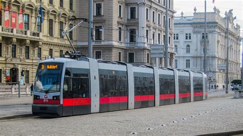 Вена, Siemens ULF-B № 614 — Фото — Городской электротранспорт