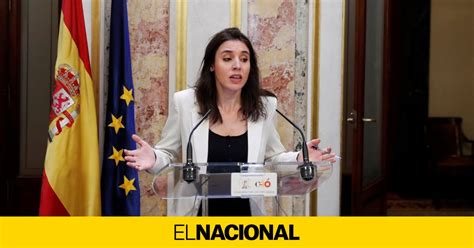 El Psoe Obre La Porta A Incorporar Irene Montero Al Govern Espanyol