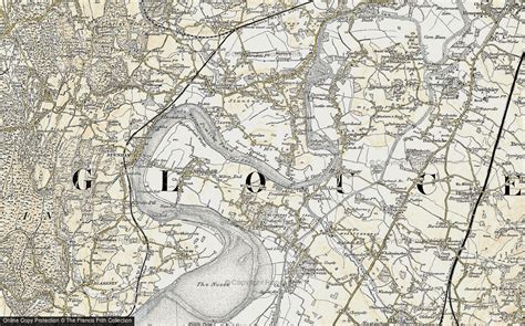 Old Maps of River Severn, Gloucestershire - Francis Frith