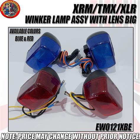 Xrm Tmx Xlr Winker Lamp Assy With Lens Big Ew Xbe Ew Xbd