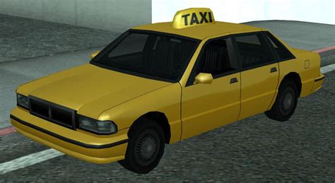 Taxi GTA San Andreas Vehicle Stats Locations