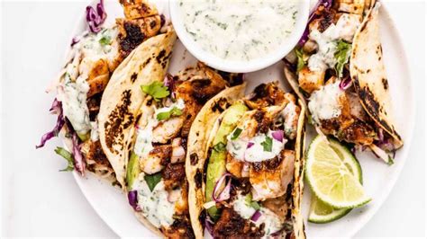 Blackened Rock Cod Tacos with Lime Crema Recipe – Rusty Hinges Ranch