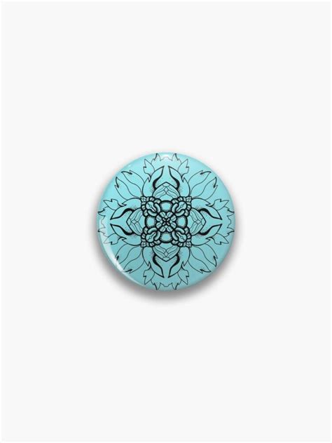 Hope Mandala Pin For Sale By Tehranmemories Pin Mandala Button Pins