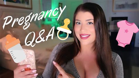 Asmr Answering Your Pregnancy Questions Personal Qanda 🤰 Youtube