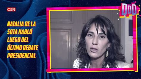 NATALIA DE LA SOTA Las IDEAS de MILEI PREOCUPAN a CÓRDOBA YouTube