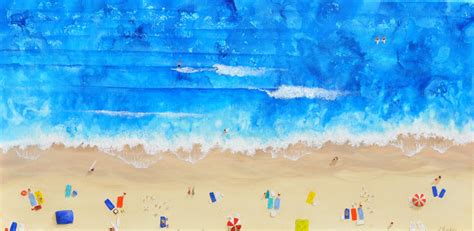 Summer Beach Day Art Lovers Australia