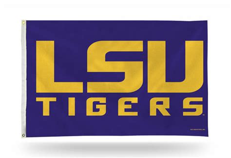 Lsu Tigers 3x5′ Flag Flag Corps Inc Flags And Flagpoles