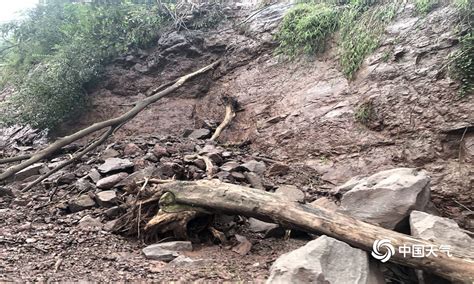 持续强降水导致云南绥江多地山体滑坡 天气图集 中国天气网