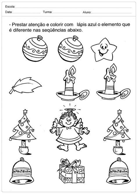 Atividades Escolares De Natal Para Imprimir