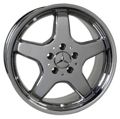 17 inch Chrome Five Spoke 4 wheel set | 17 inch Chrome Five Spoke 4 ...