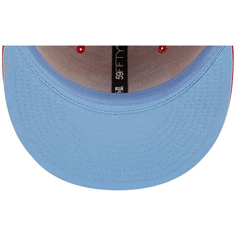 Men's New Era Red Kansas City Chiefs Super Bowl IV Pop Sweat 59FIFTY ...