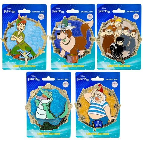 Peter Pan Disney Pin Releases At Pink A La Mode Disney Pins Blog