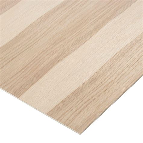 Columbia Forest Products 14 In X 2 Ft X 8 Ft Purebond Hickory