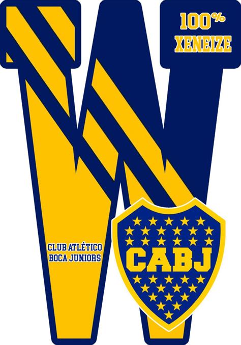 Abecedario De Boca Juniors Para Imprimir Gratis In Francisco