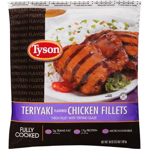 Tyson Grilled Ready Fully Cooked Grilled Teriyaki Chicken Thigh