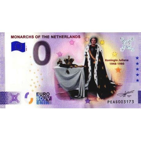 Netherlands 2020 0 Euro Banknote Monarchs Of The Netherlands