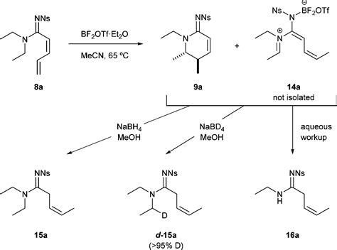 Stereodefined Synthesis Of Cyclic Amidines By Domino H Shift And