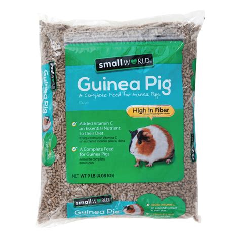 Small World Guinea Pig Complete Feed 9 Lbs Walmart