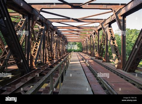 old railway bridge Stock Photo - Alamy