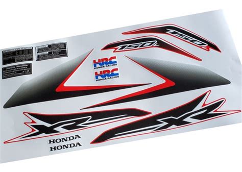 Kit De Calcos Completo Honda Xr Laminado High Gloss Car Tuning