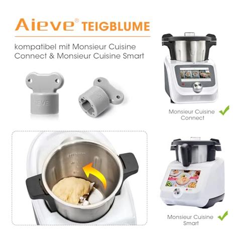 Aieve Teigblume Teigl Ser Kompatibel Mit Monsieur Cuisine