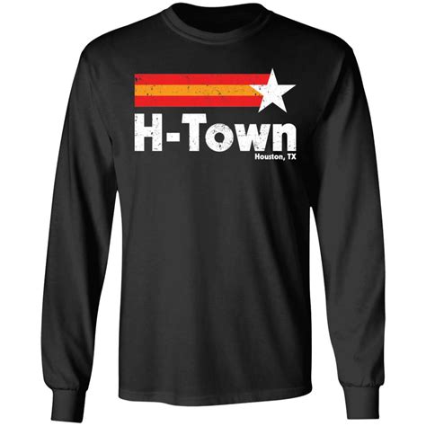 H Town Houston TX Shirt - Lelemoon