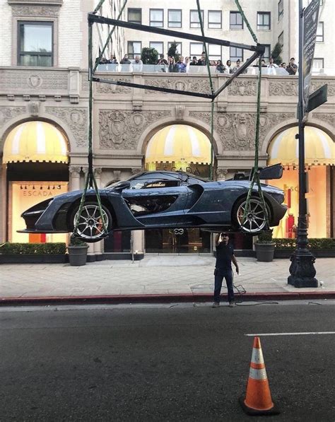 SAINT On Twitter McLaren Senna Chassis 000 Being Hoisted Up To The