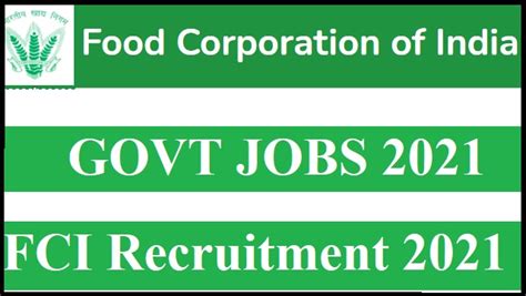 Fci Haryana Recruitment Apply Online For Vacancies