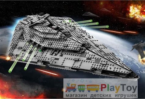 Конструктор Bela Lari Star Wars 10901 Звёздный разрушитель Первого ...