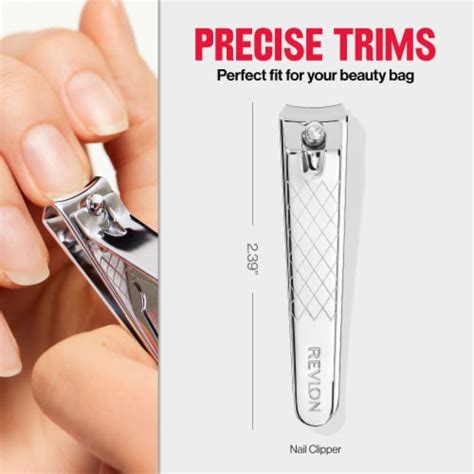 Revlon Nail Clipper 1 Ct Smiths Food And Drug