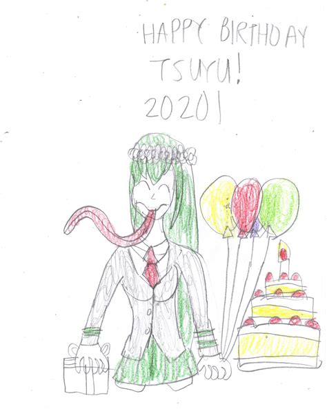 Mha Happy Birthday Tsuyu 2021 By Chaoscontrolmaster On Deviantart