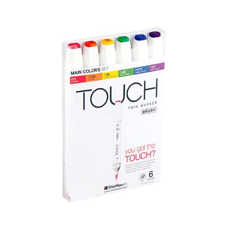 Set Touch Twin Brush Set Colores B Sicos Artel Material Didactico