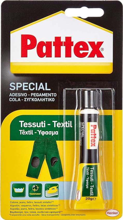 Pattex Special Tessuti Adesivo Colla Per Tessuti Lavabile E Stirabile