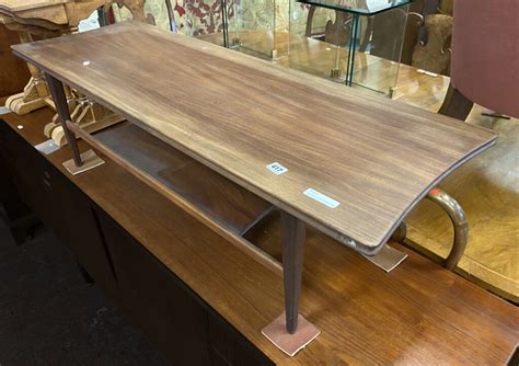 ROSEWOOD 2 TIER COFFEE TABLE Southgate Auction Rooms