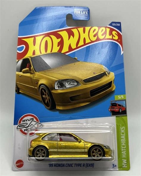 Hot Wheels Super T Hunt 99 Honda Civic Type R Ek9 Lote 2022 Frete grátis