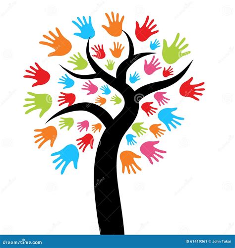 Hand Tree Stock Vector Illustration Of Graphic Tree 61419361